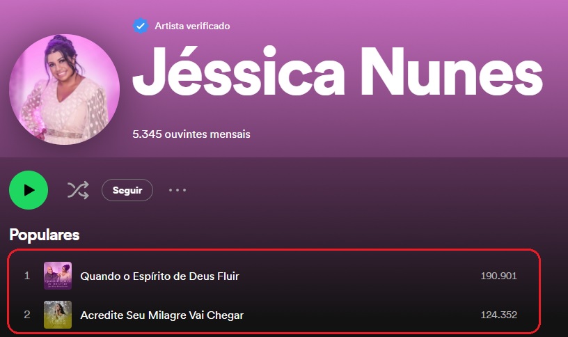 Resultado de Jéssica Nunes